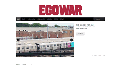 Desktop Screenshot of egowarmagazine.com